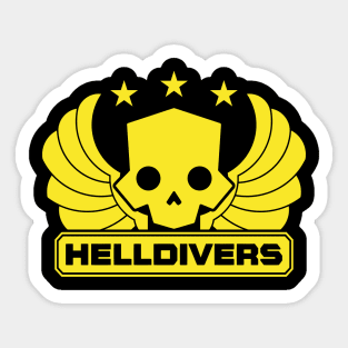 Helldivers 2 Fan Emblem Sticker
